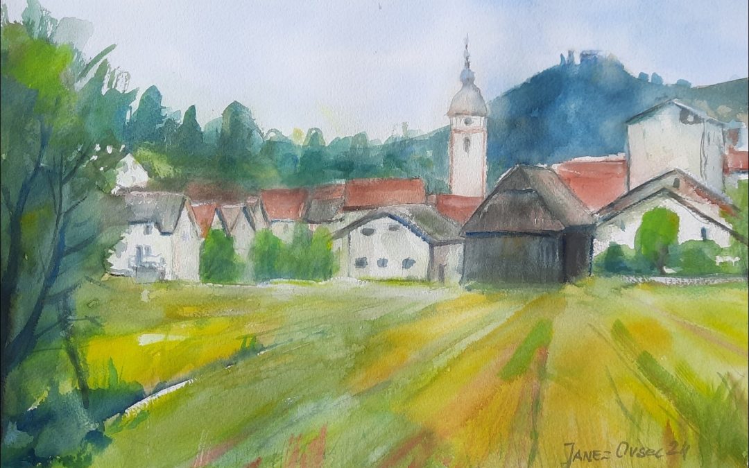 Ob občinskem prazniku Občine Loška dolina vabljeni na odprtje razstave likovnih del JANEZA OVSCA