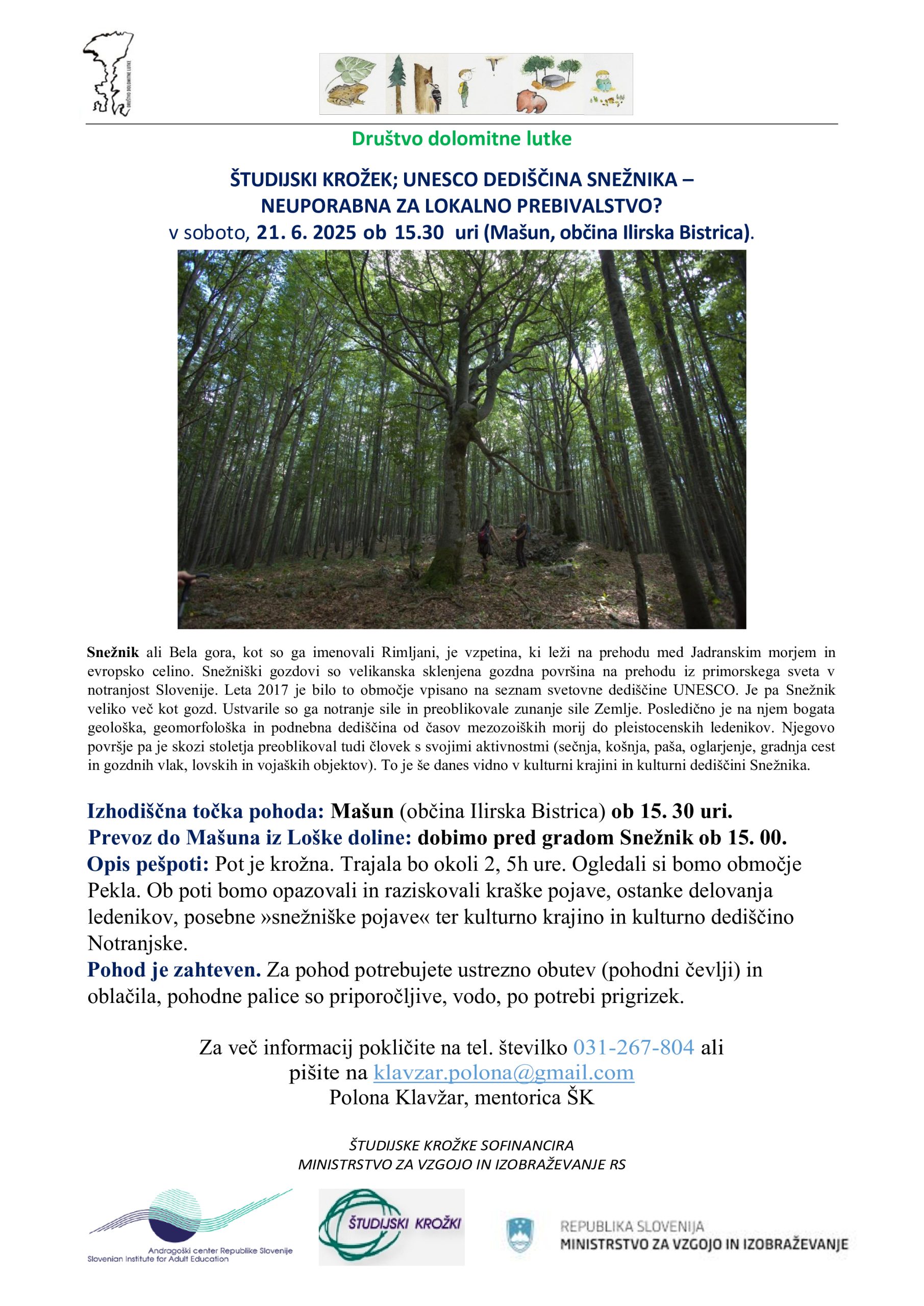 vabilo 3 srečanja 21.6.
