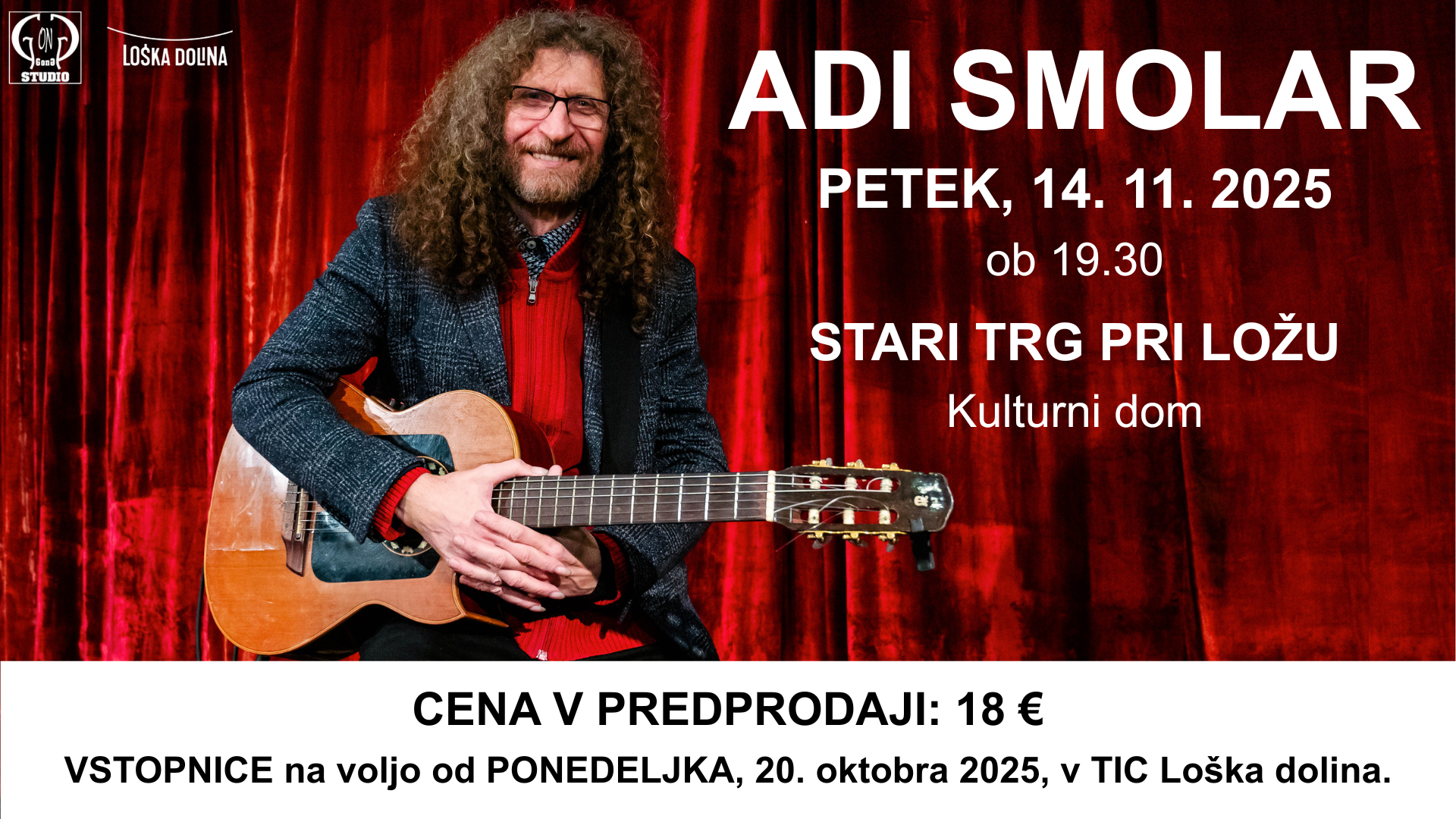 Adi Smolar TV oglas vstopnice