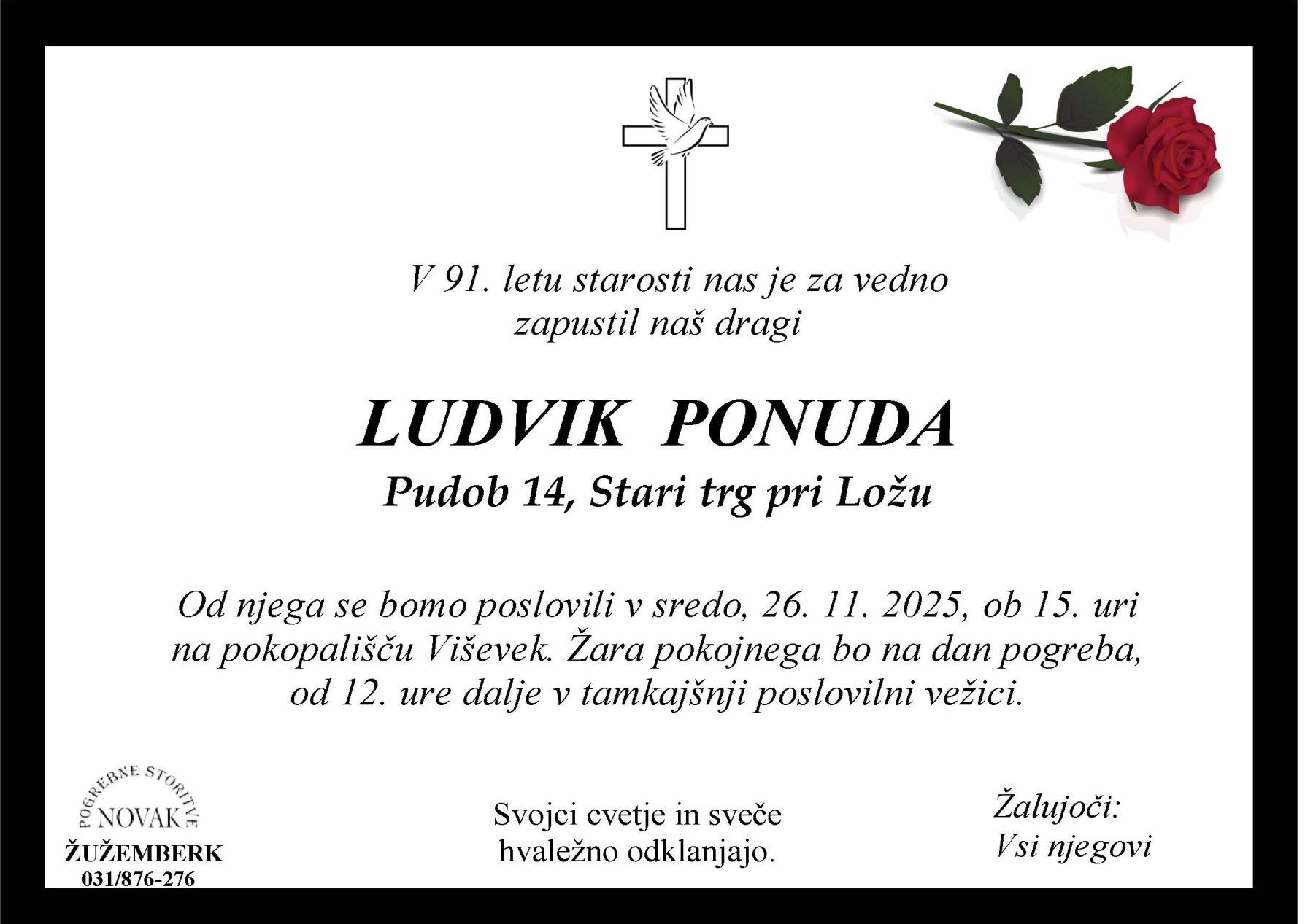 LUDVIK PONUDA