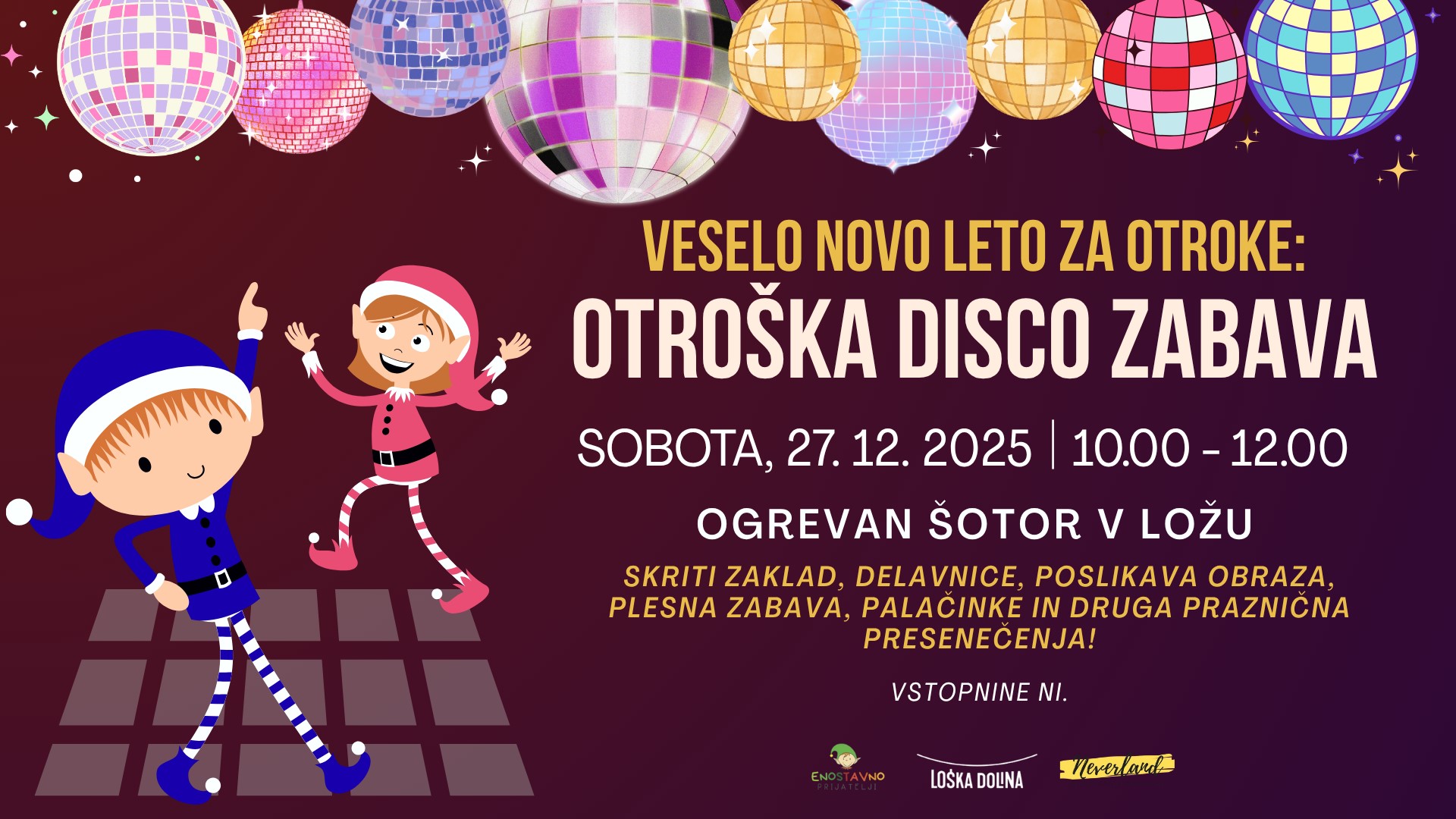 Veselo novo leto za otroke