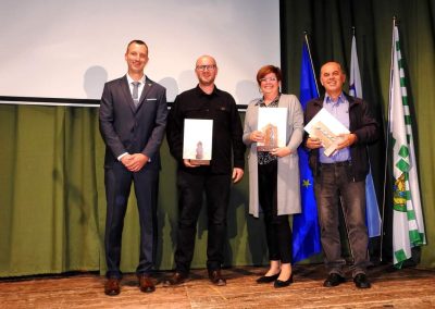 Prejemniki priznanja za najlepše urejeno vas