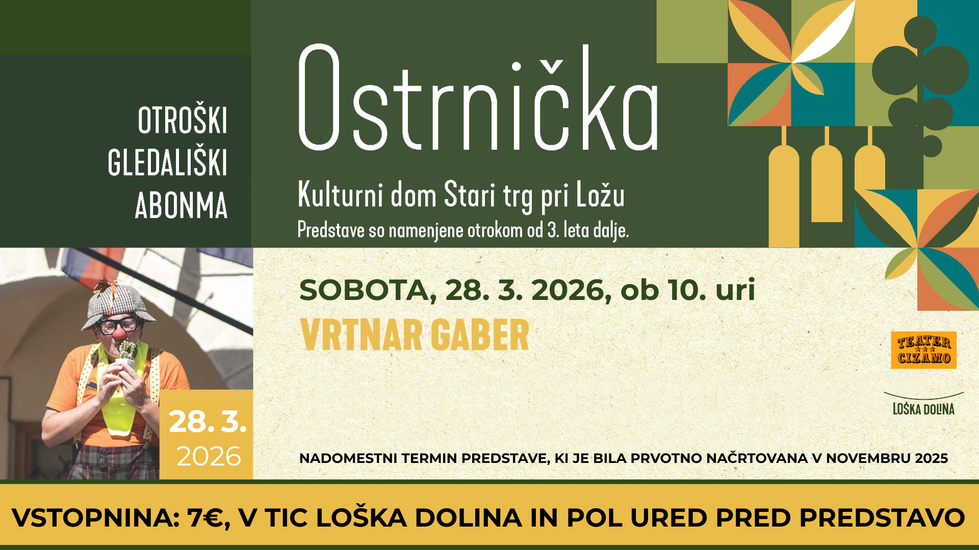 Vabilo_Vrtnar_Gaber_kulturni_dom