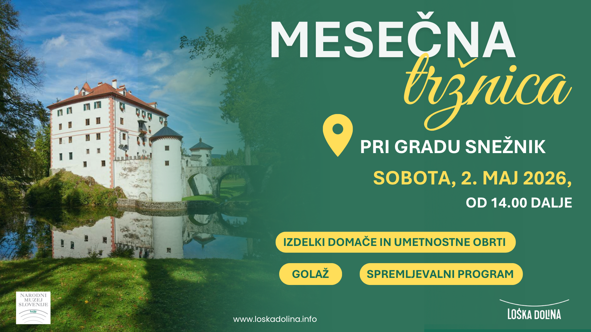 Mesečna tržnica MAJ 2026 - Vabilo