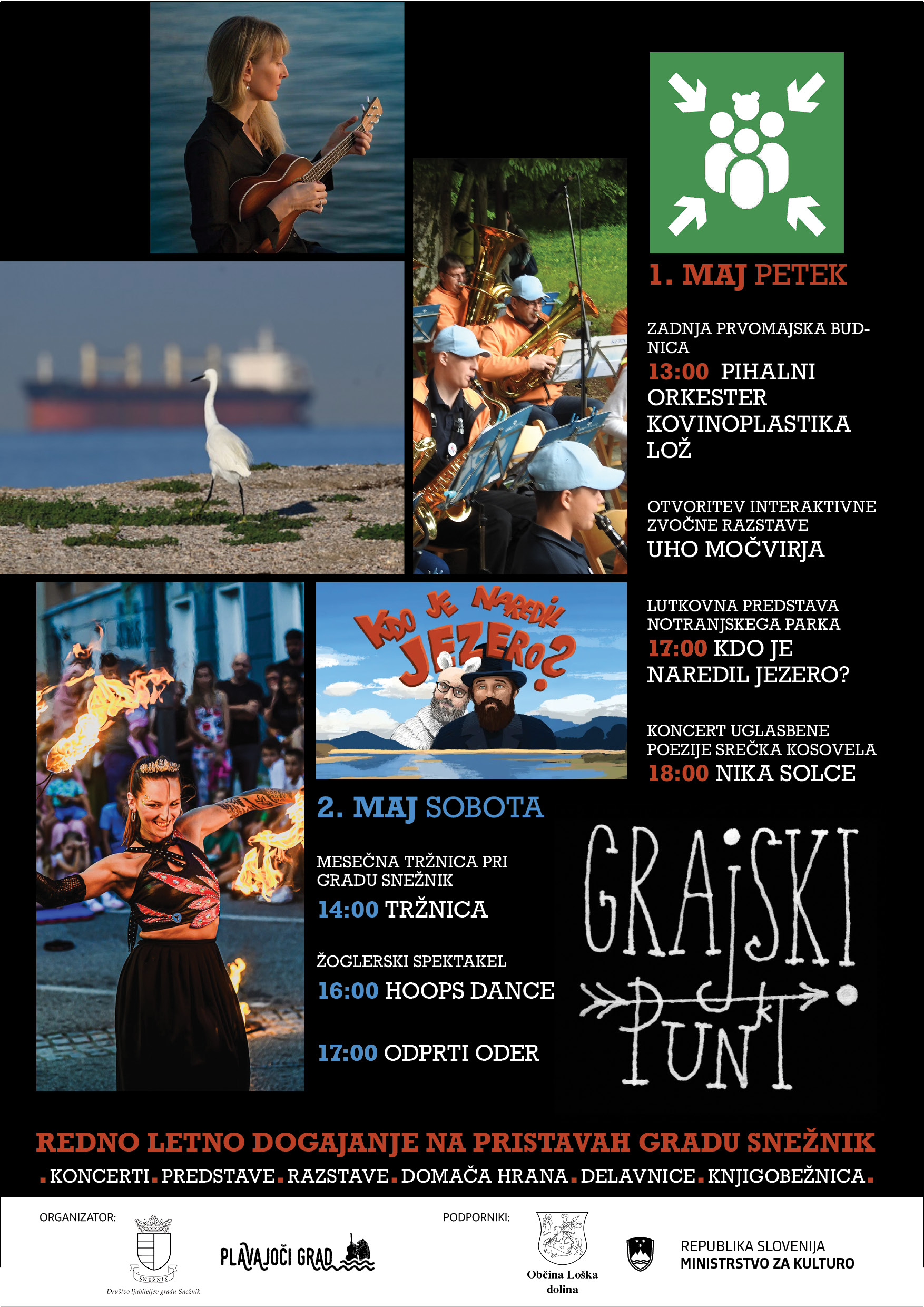 Grajski punkt - Vabilo