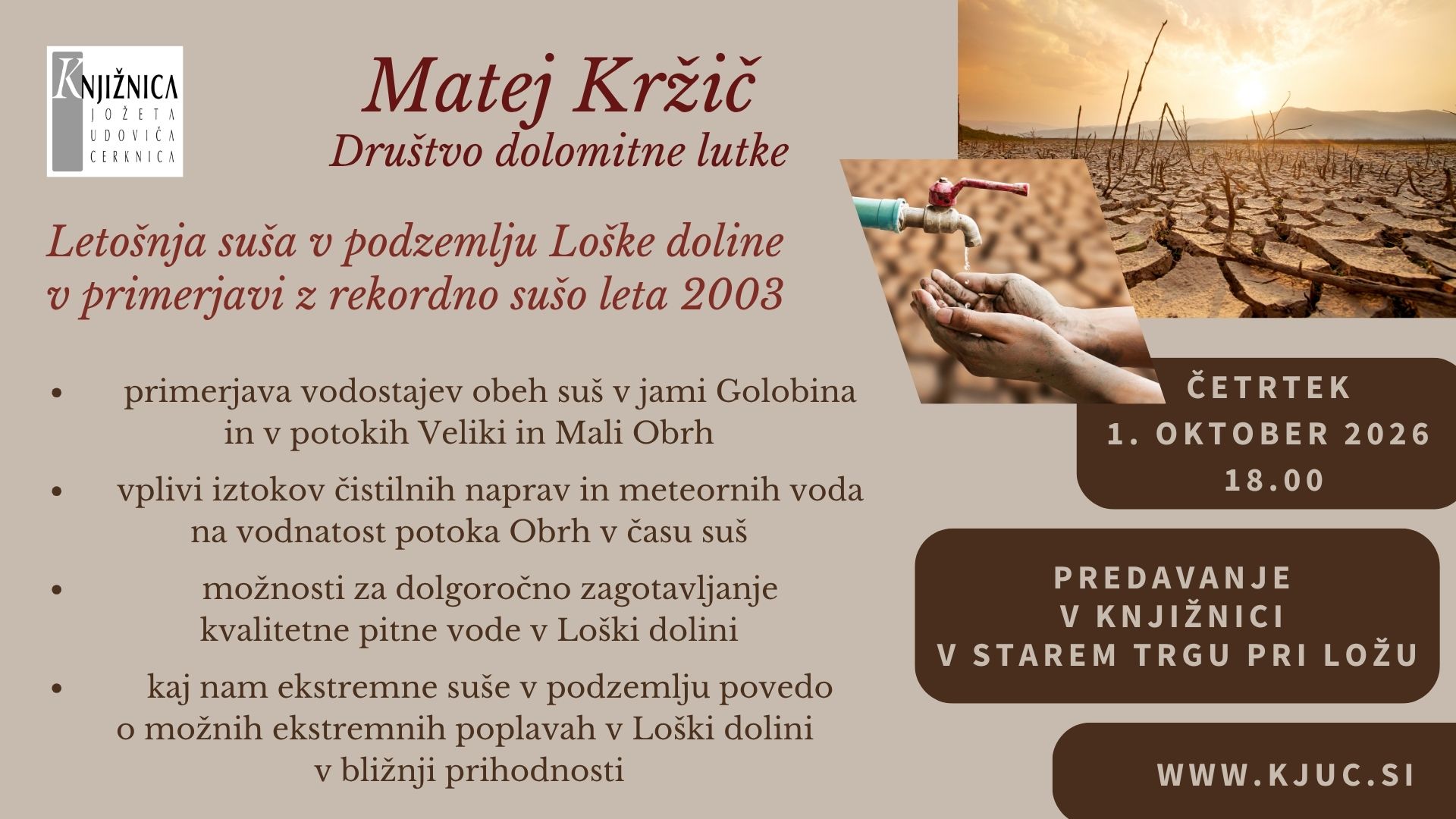 Suša v Loški dolini